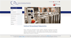 Desktop Screenshot of cpd.mswia.gov.pl